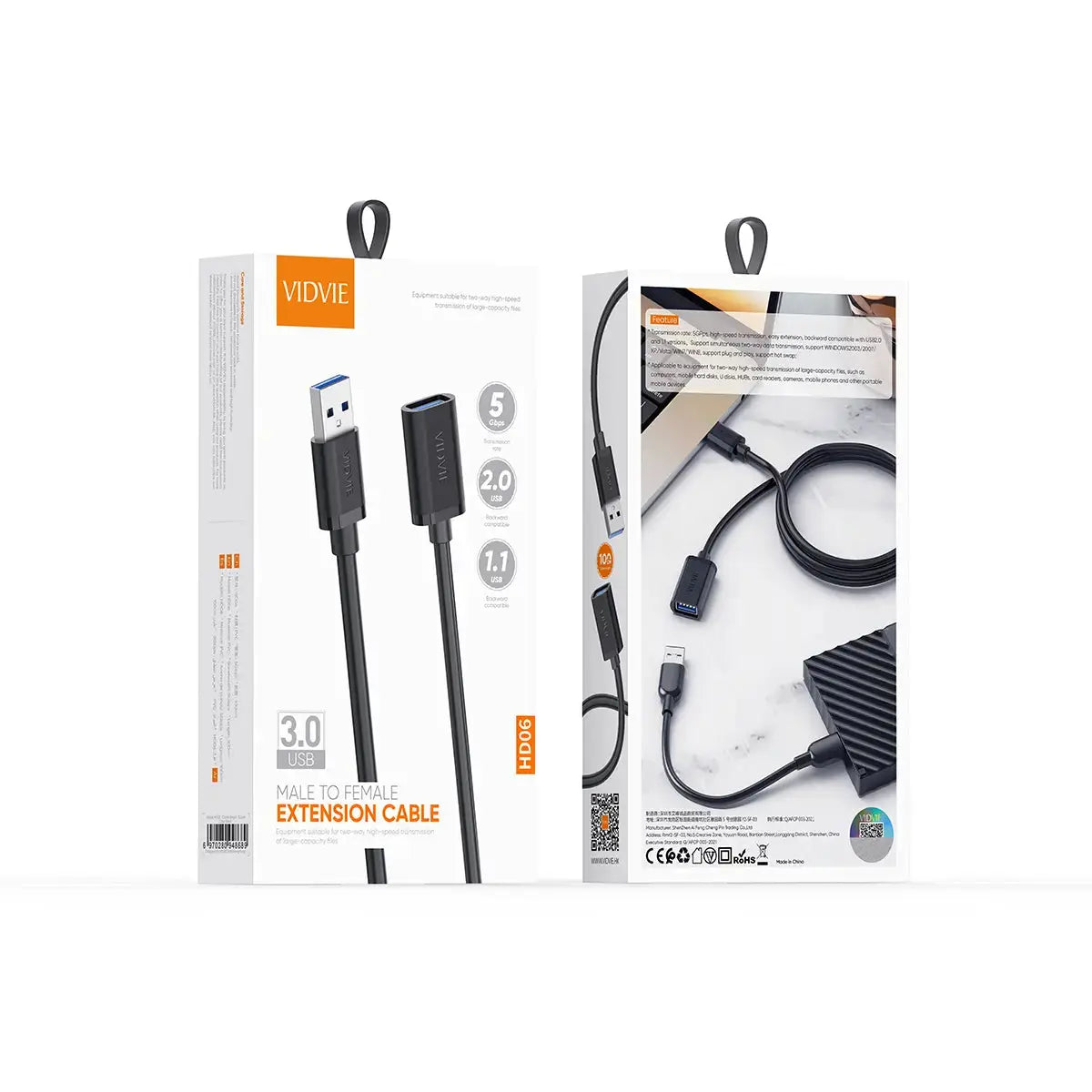 Hub USB-C VIDVIE HD06 Hizem World
