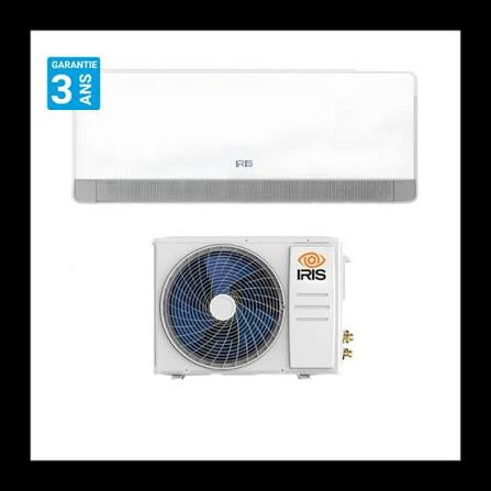 Climatiseur IRIS AZAO+ 12000 BTU Inverter Tropicalisé Chaud & Froid Blanc