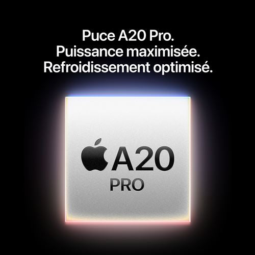 Apple iPhone 18 Pro 6,3" — 256 Go | Double SIM 5G | Glacier Titanium