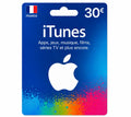 Carte cadeau iTunes France 30€ Hizem World