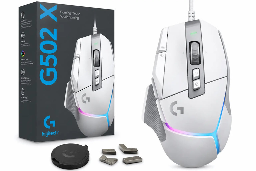 Logitech G502 X Souris Gaming Filaire Ultra Légère | HERO 25K | Tunisie | HizemWorld