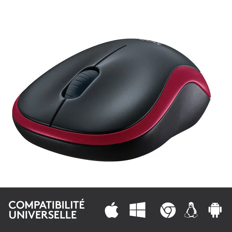 Logitech M185 – Souris Sans Fil 2,4 GHz | 12 Mois Autonomie | Plug & Play