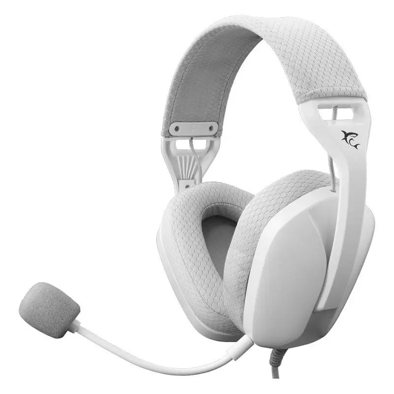 Micro Casque Gamer Filaire WHITE SHARK SPARROW  BLANC Hizem World