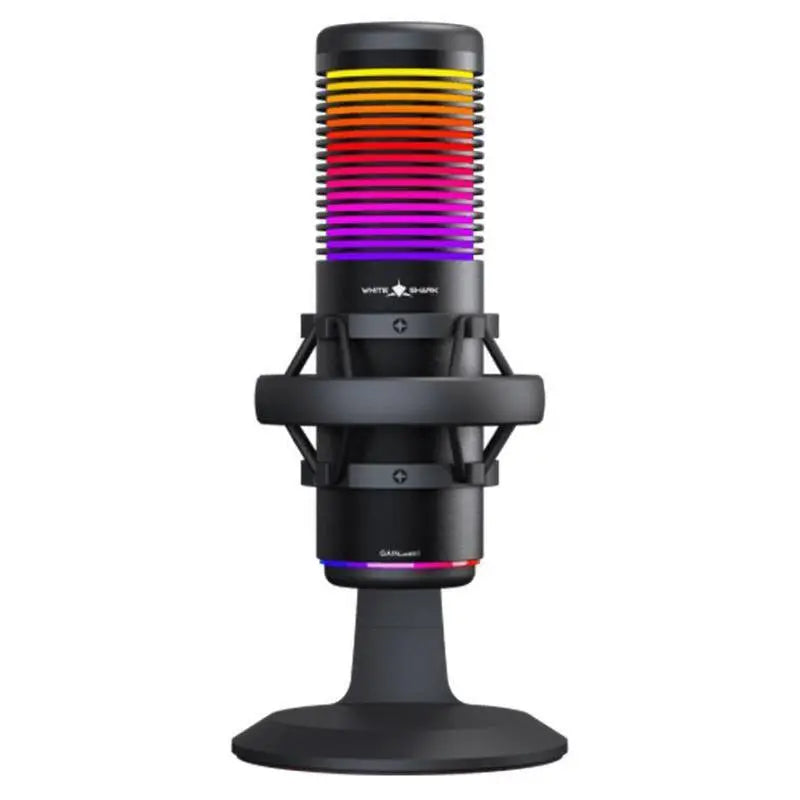 Microphone Gamer WHITE SHARK Ektara RGB Hizem World