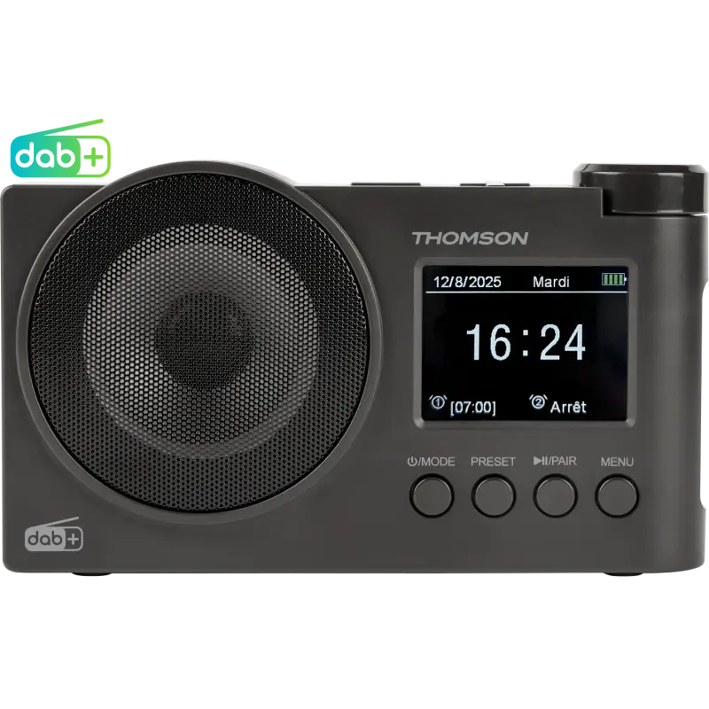 RADIO DAB+ BLUETOOTH THOMSON RT400DABBTBK – NOIR Hizem World