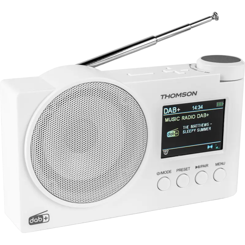 RADIO DAB+ BLUETOOTH THOMSON RT400DABBTBK –Blanc Hizem World