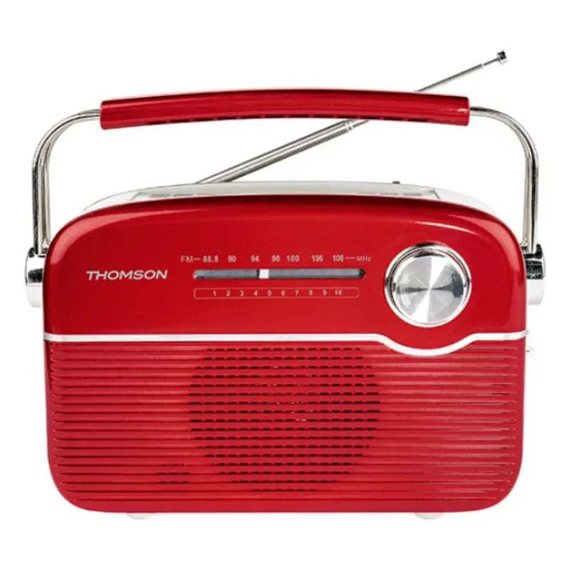 Radio Portable Sans Fil THOMSON Solaire RTS450BT ROUGE Hizem World