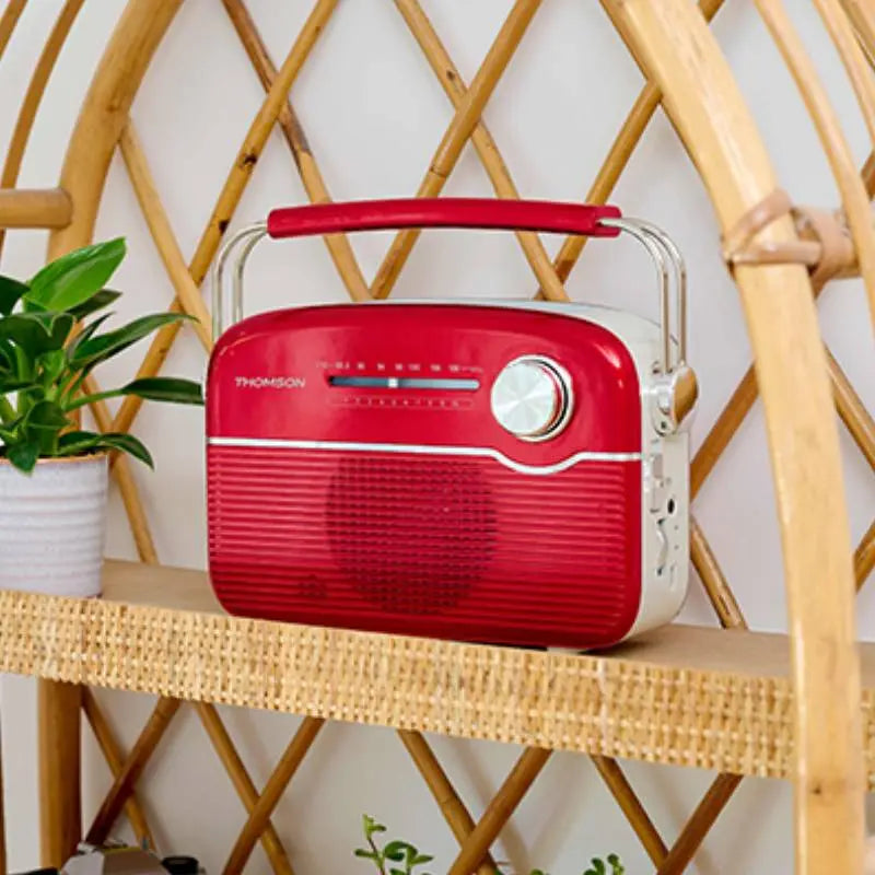 Radio Portable Sans Fil THOMSON Solaire RTS450BT ROUGE Hizem World