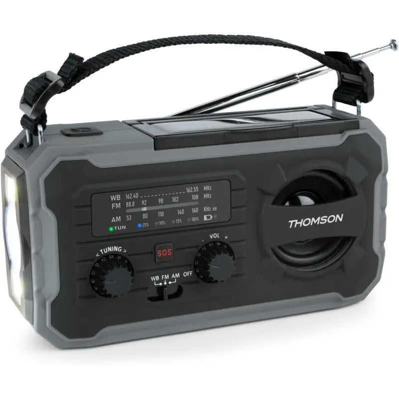 Radio Solaire d’Urgence RT280G – Autonomie Longue Durée & Multifonction Hizem World