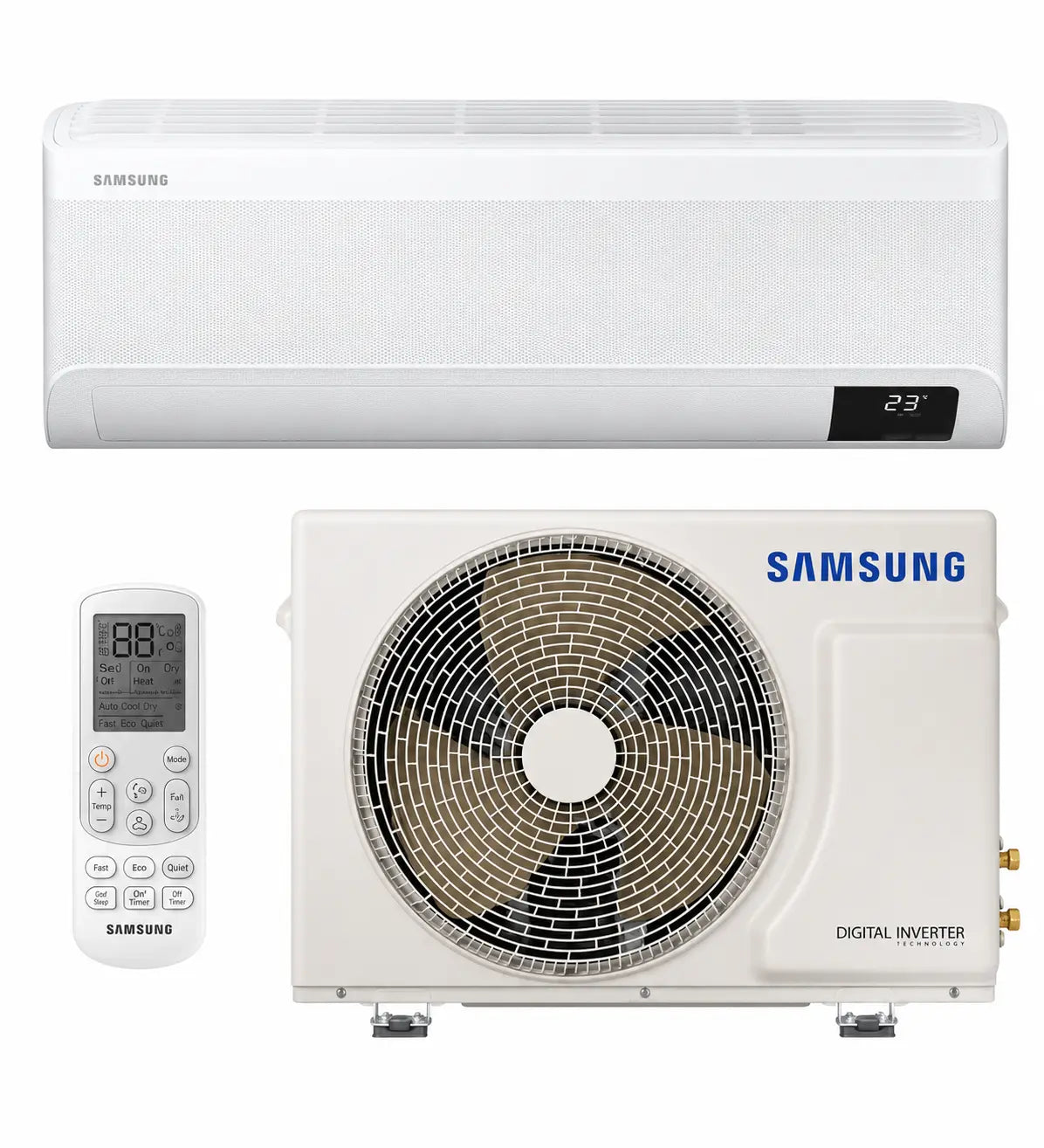 Climatiseur Samsung AR18TSFCDWK 18000 BTU Digital Inverter mural blanc disponible chez HizemWorld Tunisie