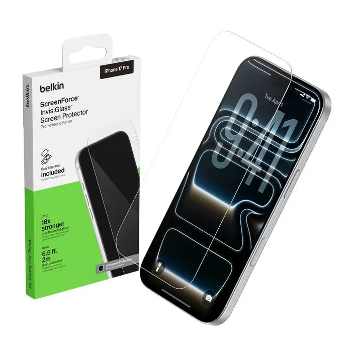 ScreenForce InvisiGlass – Protection d’Écran pour iPhone 17 PRO MAX Hizem World