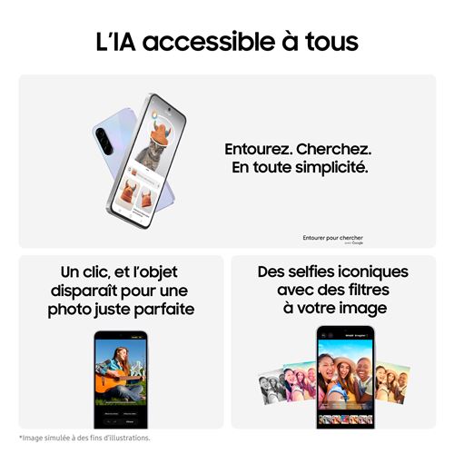 Samsung Galaxy A36 6,7" 5G  128 Go Noir