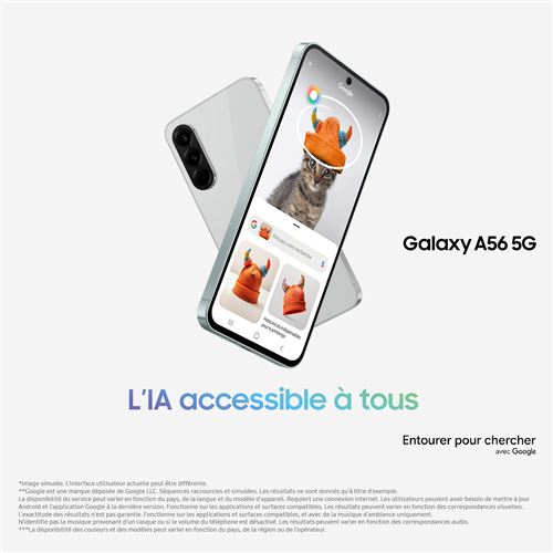 Galaxy A56 5G (8/128Go)