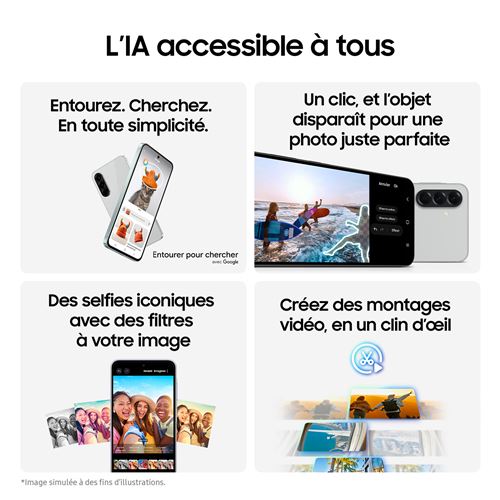 Galaxy A56 5G (8/128Go)