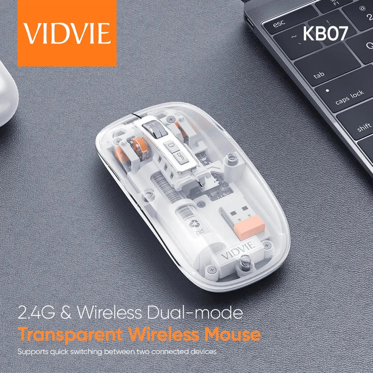 Souris Sans Fil KB07 – Précision & Confort au Quotidien Hizem World