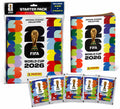 Starter Pack Panini FIFA World Cup 2026 avec album officiel et 5 pochettes de stickers