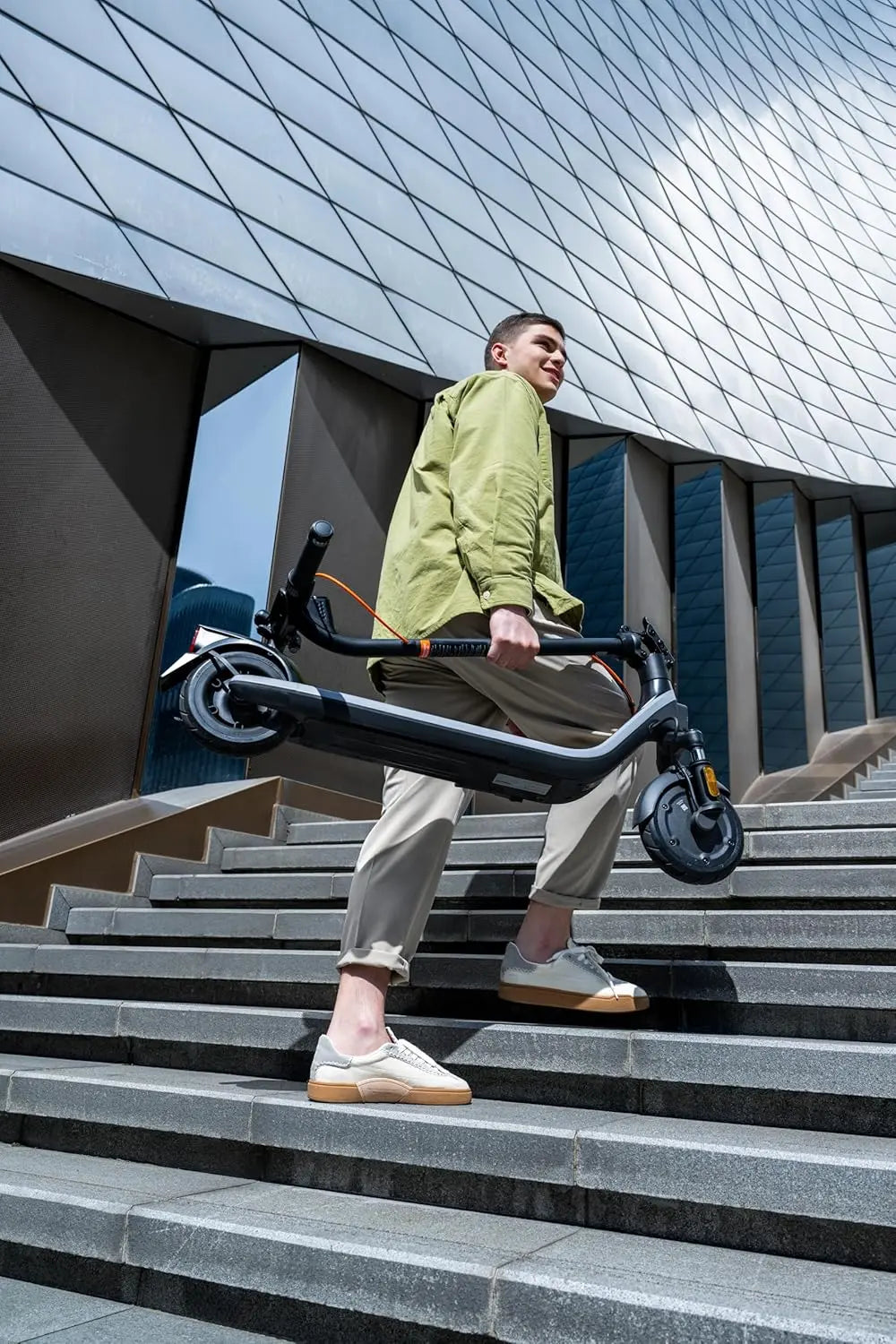 Trottinette Électrique Segway Ninebot E2-Autonomie 25KM Hizem World