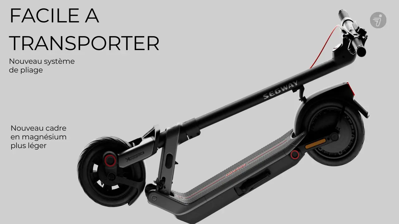 Trottinette Électrique Segway Ninebot E3 800W – 45Km Autonomie | Prix Tunisie Hizem World