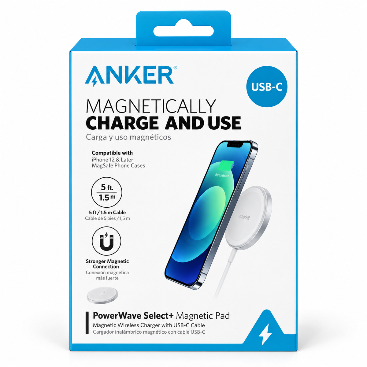 Anker PowerWave Magnetic Pad 7,5W blanc