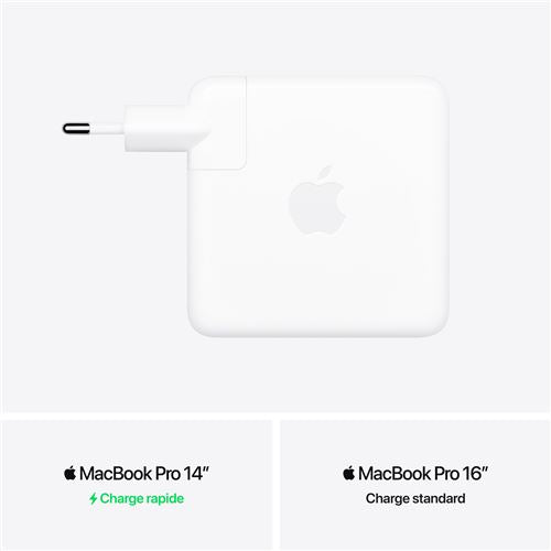 Adaptateur secteur Apple USB-C 96 W – vue 5 – Hizem World Tunisie