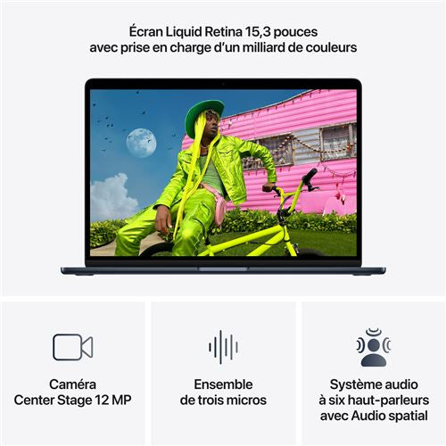 Apple MacBook Air 15 pouces M5 Argent – vue 5 – Hizem World Tunisie