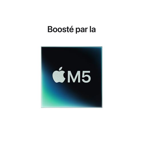 Apple MacBook Pro 14 pouces M5 Argent – vue 3 – Hizem World Tunisie