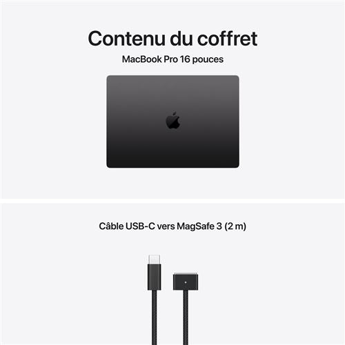 Apple MacBook Pro 16 pouces M5 Pro Noir sidéral – vue 5 – Hizem World Tunisie
