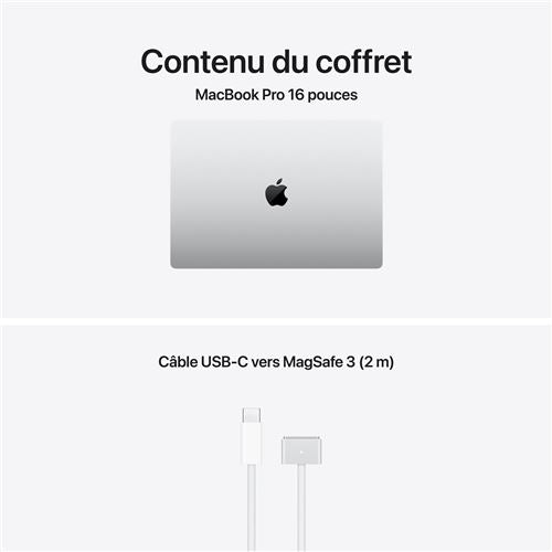 Apple MacBook Pro M5 Pro Argent – vue 3 – Hizem World Tunisie