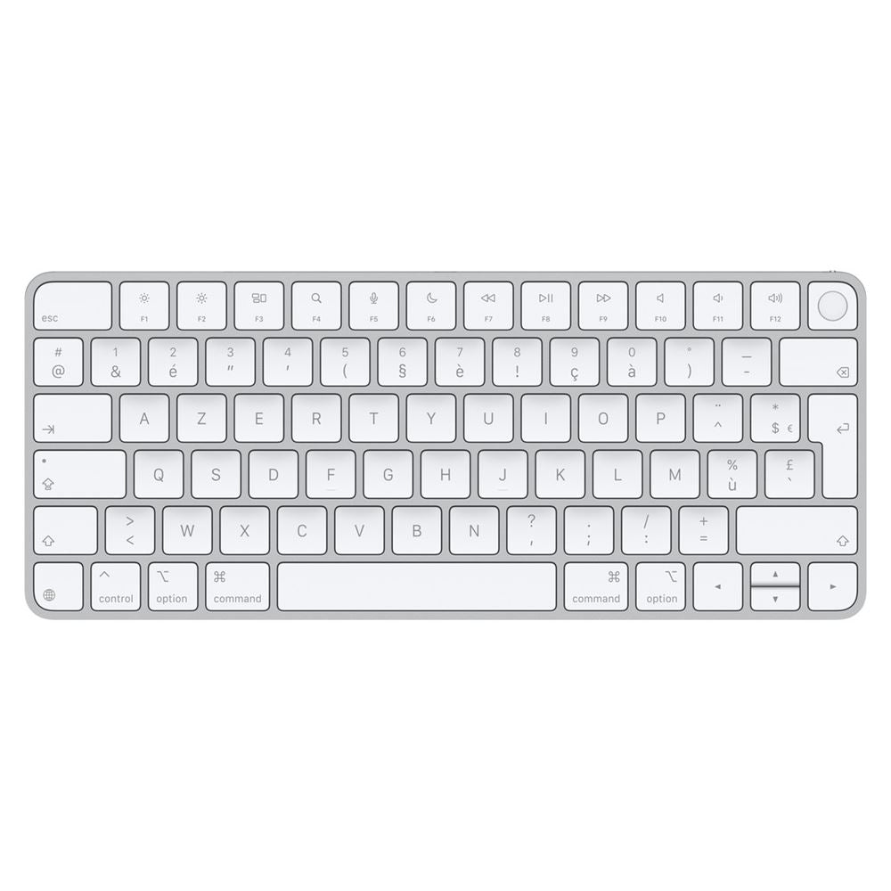 Apple Magic Keyboard avec Touch ID, clavier AZERTY Blanc – Hizem World Tunisie