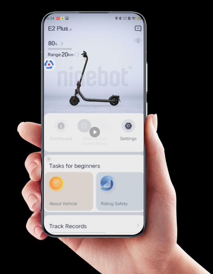 Trottinette Électrique Segway Ninebot E2 Plus – 25 km/h – 25 km