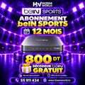 Abonnement beIN SPORTS 12 mois à 800 DT avec décodeur beIN gratuit — Hizem World