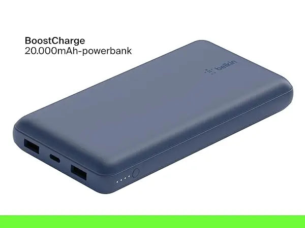 Belkin BOOST CHARGE 20K, port USB-C et USB-A