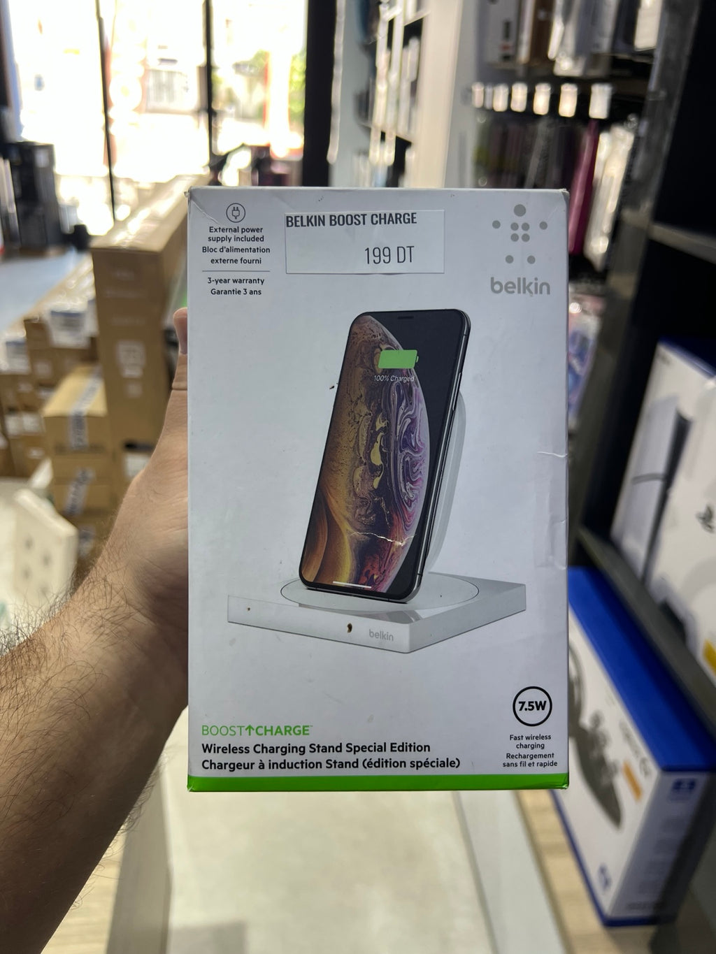 Belkin BOOST CHARGE Wireless Charging Stand Special Edition - emballage