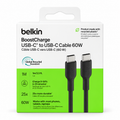 Belkin BoostCharge USB-C vers USB-C 60W 1m Noir