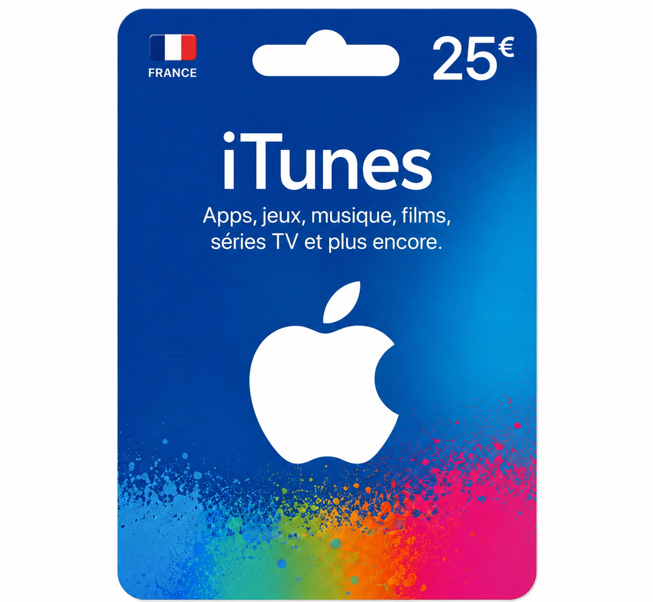 Carte iTunes France 25€