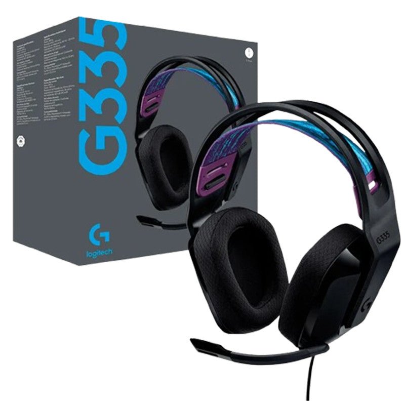 Casque Micro Gaming Logitech G335 Headset / Noir