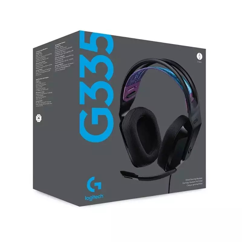 Casque Micro Gaming Logitech G335 Headset / Noir
