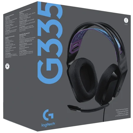 Casque Micro Gaming Logitech G335 Headset / Noir