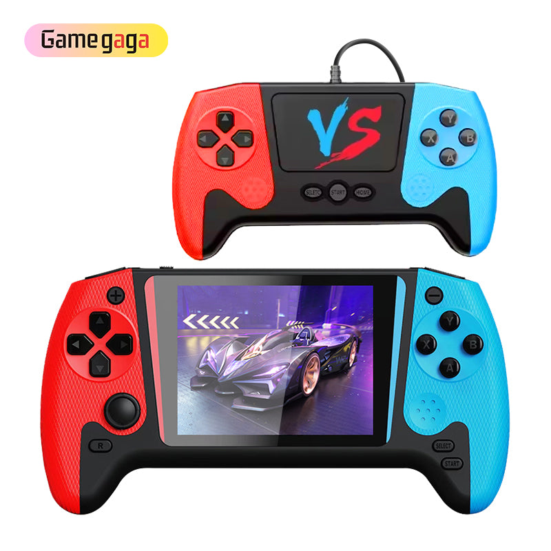 Console de jeu portable Q21 écran 3,5 pouces - 500 jeux rétro intégrés, 2 manettes, sortie TV