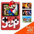 Console de jeu portable SUP Game écran 3,5 pouces - 500 jeux rétro intégrés, compatible TV, pour enfants