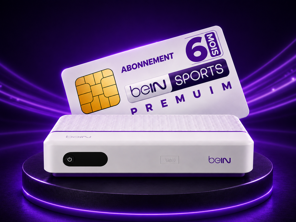 Décodeur PVR beIN Sports + Abonnement Premium – 6 Mois