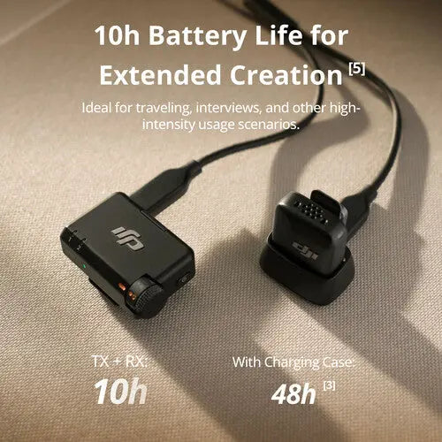 DJI Mic Mini, fixation magnétique pour un port discret