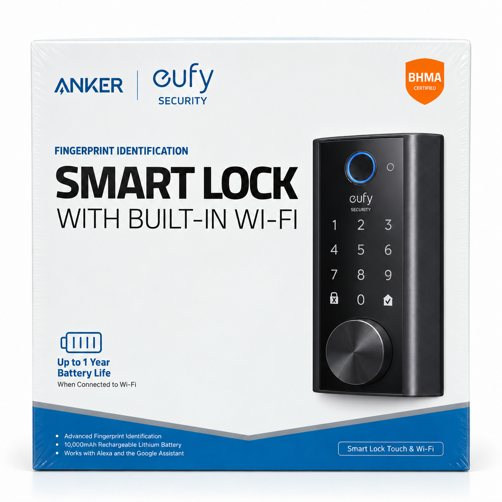 Eufy Security Smart Lock Touch & Wi-Fi