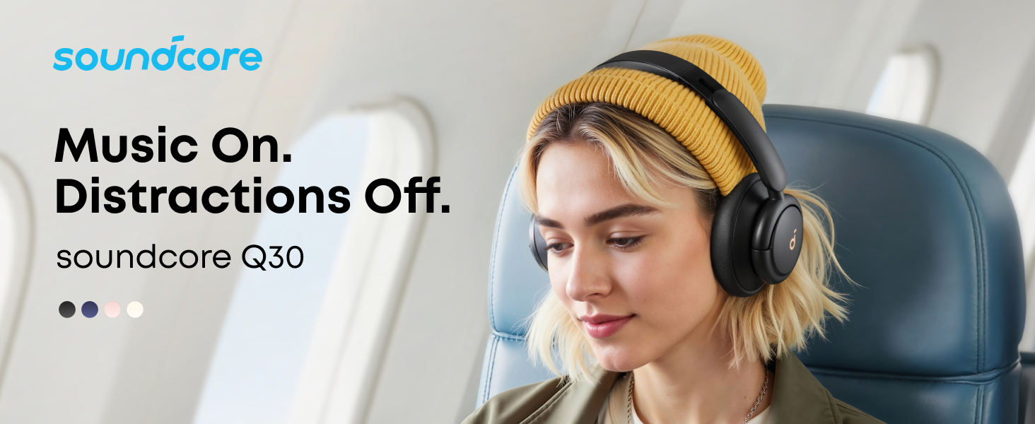 SOUNDCORE Q30 | Casque Bluetooth antibruit