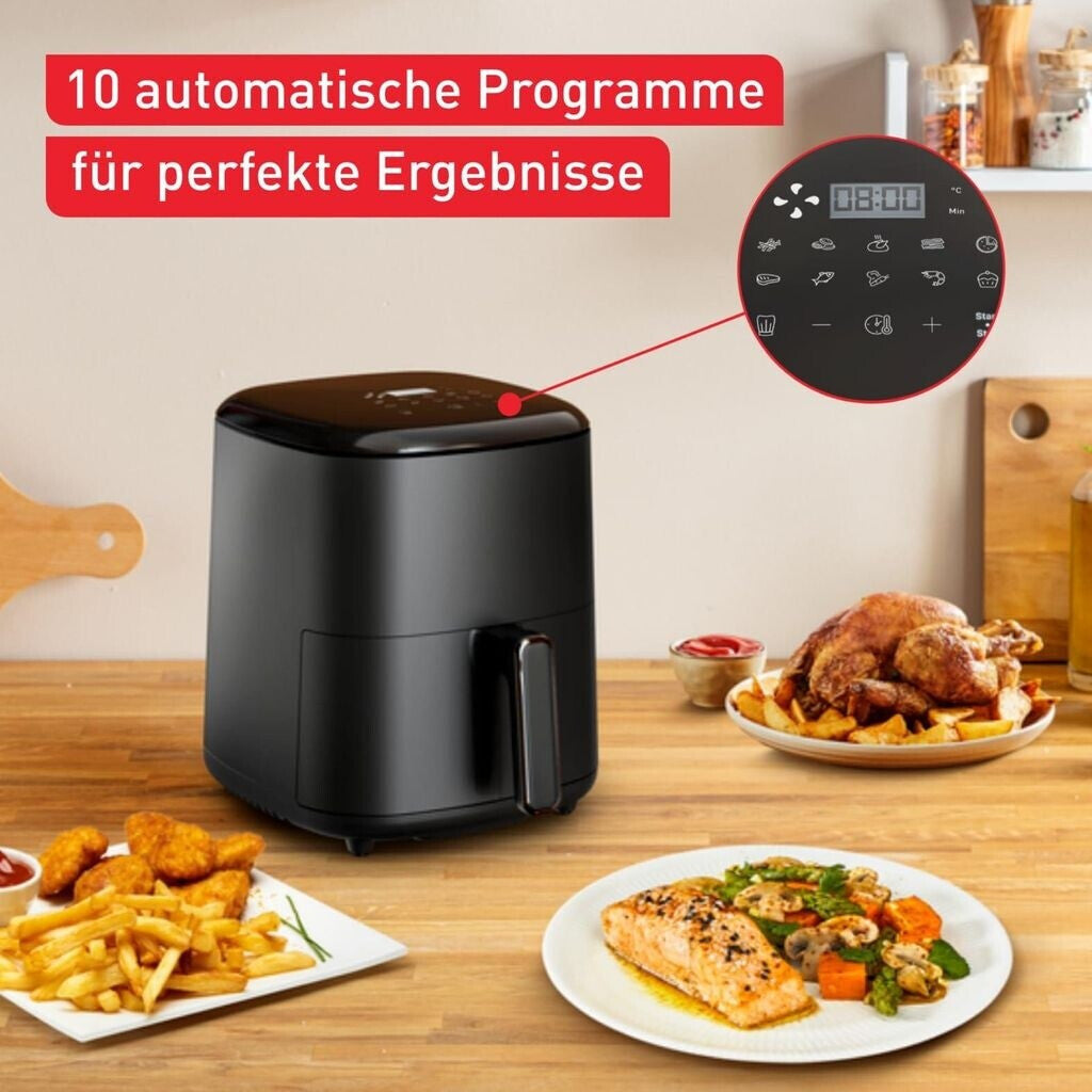 Friteuse Tefal Easy Fry Max EY245810 5 L noire – Hizem World Tunisie