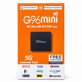 Boîte G96 Mini Android 13 – 2 Go RAM / 16 Go sur fond blanc