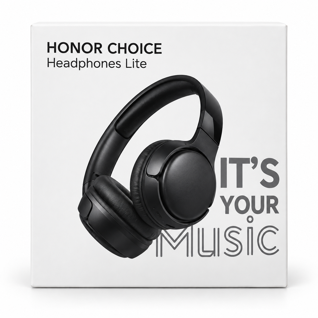 HONOR CHOICE Headphones Lite noir