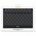 Housse GUESS Computer Sleeve noire pour MacBook 13 et 14 pouces