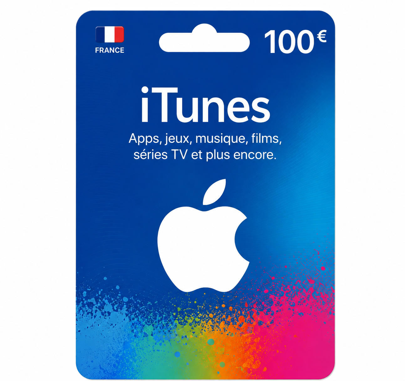 Carte iTunes France 100€