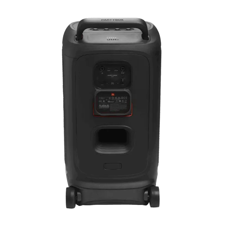 JBL PartyBox Stage 520, deux entrées XLR pour micro, guitare ou console DJ
